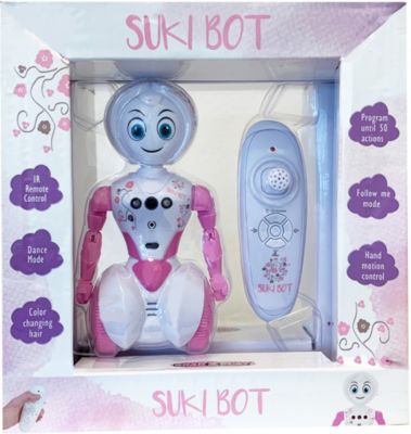 Gear2play roboter SukiBot 18 cm weiß/rosa