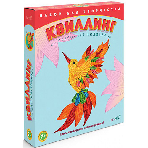 Набор для творчества ND Play "Квиллинг" Сказочная колибри от ND Play