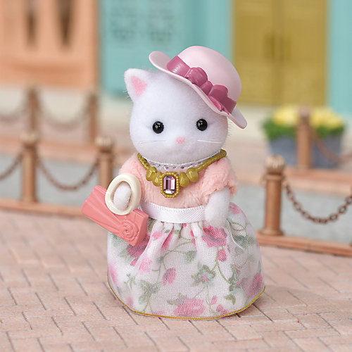 Персидская кошка Sylvanian Families Series Town "Модница в городе и ее гардероб" от Эпоха Чудес