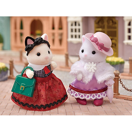 Кошка Sylvanian Families Series Town "Модница в городе и ее гардероб" от Эпоха Чудес