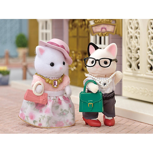 Кошка Sylvanian Families Series Town "Модница в городе и ее гардероб" от Эпоха Чудес