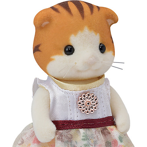 Набор Sylvanian Families Series Town "Рыженькая кошечка в городе" от Эпоха Чудес