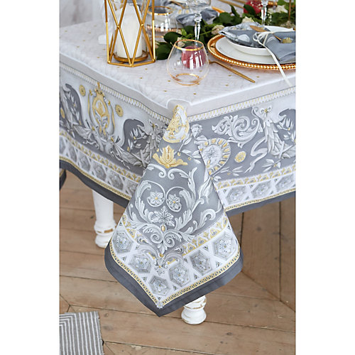 Скатерть Этель Classic style, 110х145 см +/-3 см - серый