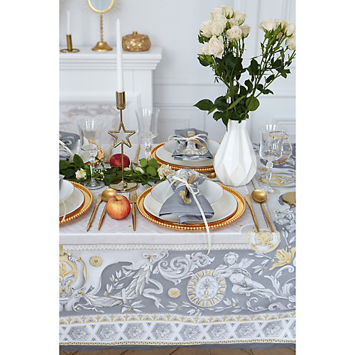 Скатерть Этель Classic style, 110х145 см +/-3 см - серый