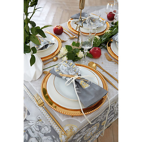Скатерть Этель Classic style, 110х145 см +/-3 см - серый