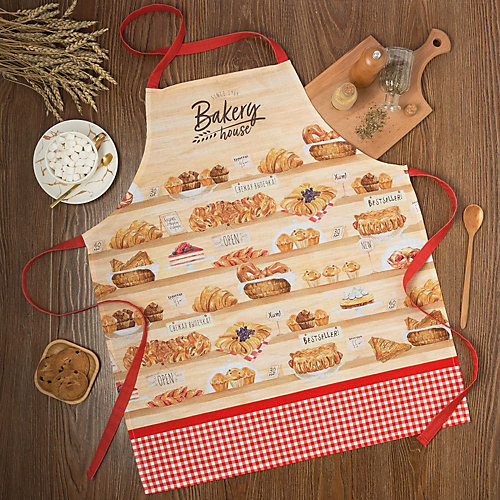Фартук Этель Bakery house, 70х60 см - бежевый