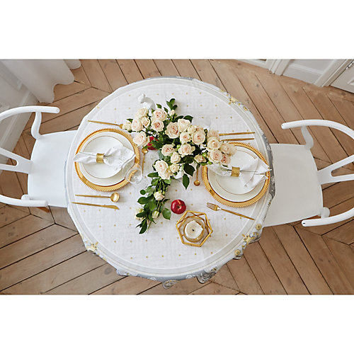 Скатерть Этель Classic style, 150 см +/-3 см - серый