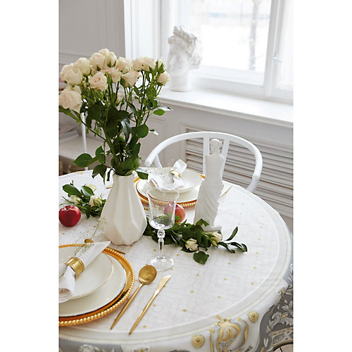 Скатерть Этель Classic style, 150 см +/-3 см - серый