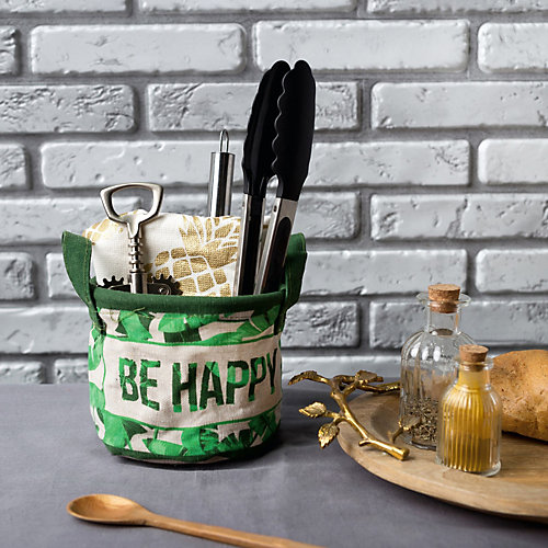 Корзинка Этель Be Happy" 14х12 см - белый