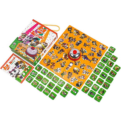 Игра со звонком 44 Котенка "Пушистые гонки" от Vladi Toys