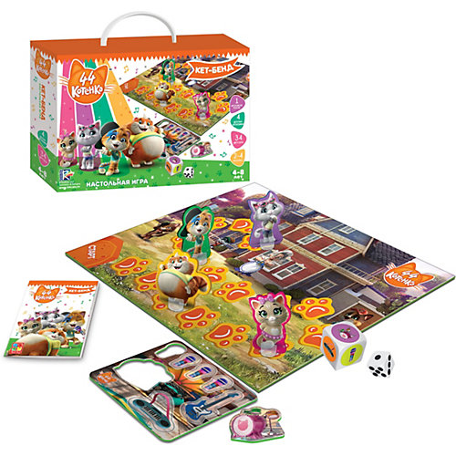 Игра настольная 44 Котенка "Кет-Бенд" от Vladi Toys