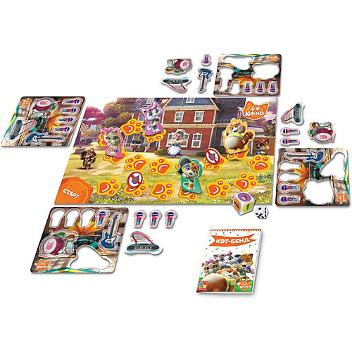 Игра настольная 44 Котенка "Кет-Бенд" от Vladi Toys