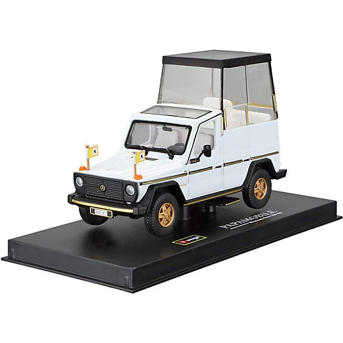 Машина Bburago Mercedes-Benz 230GE papamobile, 1:43 от Bburago