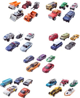 5 Stück Spielzeug Spielzeugauto NEU Mattel C1817 Geschenkset Matschbox 