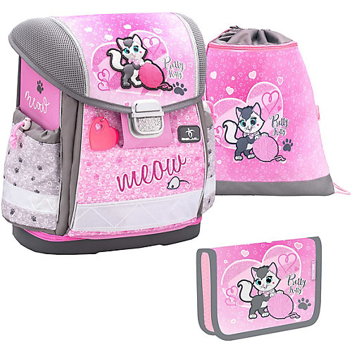 Ранец Belmil Classy Meow Caty, с наполнением - розовый от Belmil