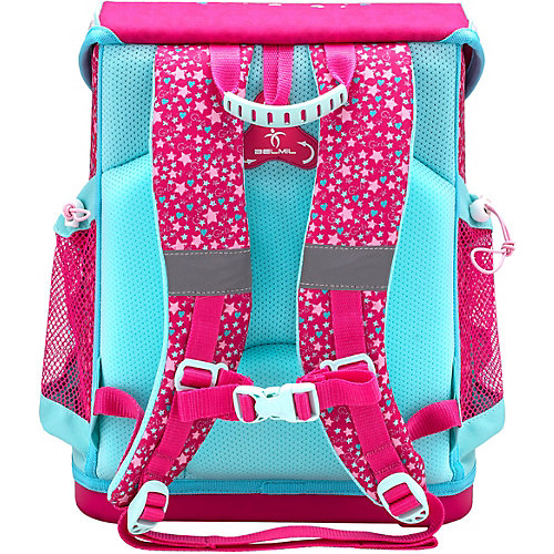 Ранец Belmil Mini-Fit Heart, с наполнением - красный от Belmil