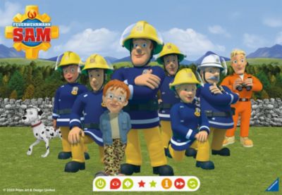 Trefl Kinder-Puzzle Feuerwehrmann Sam 100 Teile Lernspiel Geschicklichkeit Spaß 