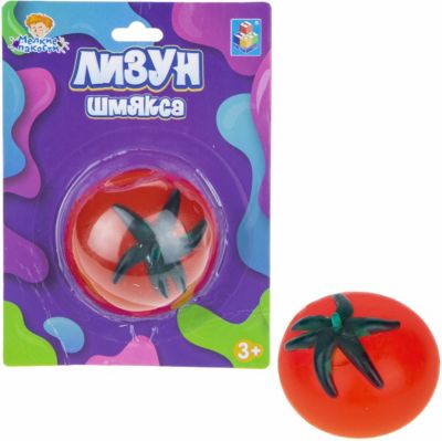 Лизун Шмякса 1Toy Мелкие пакости, помидор, 6 см