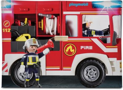 Feuerwehrzelt für Kinder Feuerwehrauto Zeltspielzeug für Drinnen und Draußen 
