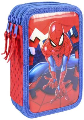 Triple Federmappchen Spider Man Spider Man Mytoys