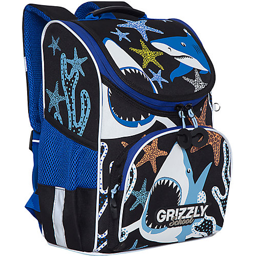 Рюкзак школьный Grizzly с мешком для обуви от Grizzly