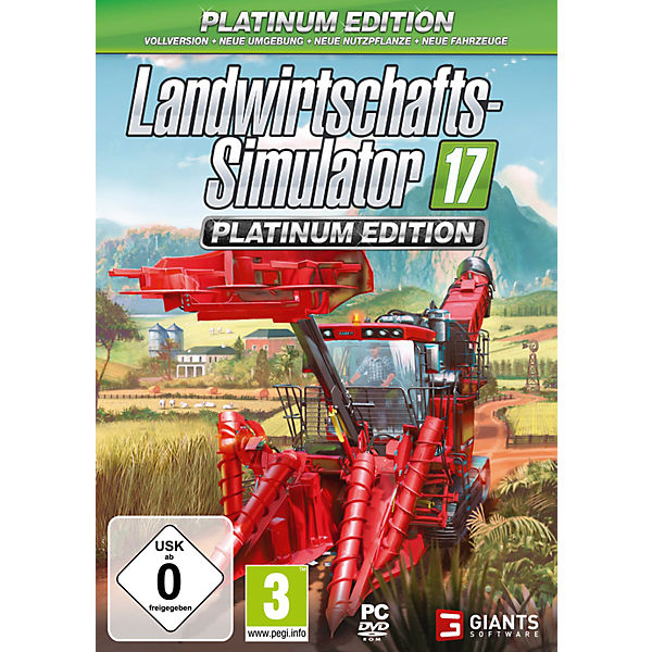 pc landwirtschaftssimulator 17 platinum edition ak