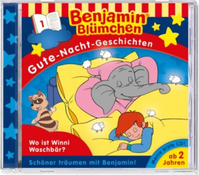 CD Benjamin Blmchen - Gute Nacht G.01 Wo ist Winnie Waschbr? Hrbuch