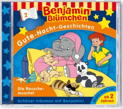 CD Benjamin Blmchen: Gute Nachtgeschichten 02 (Die Rauschemuschel) Hrbuch