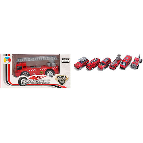 Машина Наша Игрушка Пожарная бригада, 1:64 от Наша Игрушка