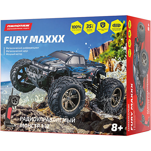 Радиоуправляемая машина Pilotage Monster Fury Maxxx от Пилотаж