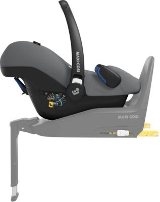 Babyschale Rock, Essential Grey + ISOFIX-Basis FamilyFix2 2