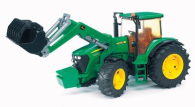 Bruder Baufahrzeug Traktor Zubehör Heckbagger mit Greifer Kinder Spielzeug NEU 