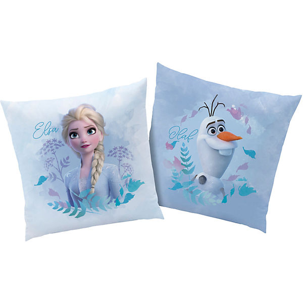 Dekokissen Disneys Eiskönigin - Elsa & Olaf, 40x40 cm