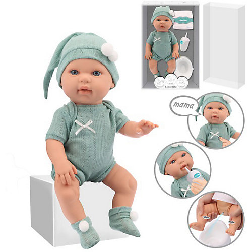Интерактивный пупс ESSA Toys Like in Life с аксессуарами, 40 см от Essa Toys