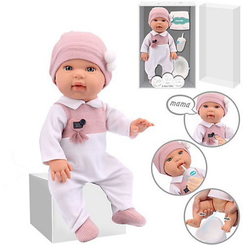 Интерактивный пупс ESSA Toys Like in Life с аксессуарами, 40 см от Essa Toys