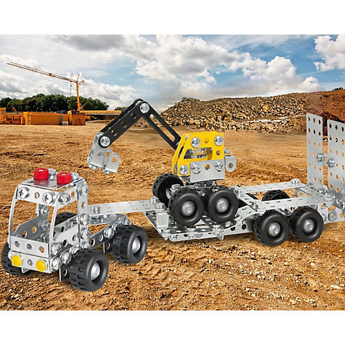 Конструктор Eitech Погрузчик с экскаватором, 375 деталей от eitech