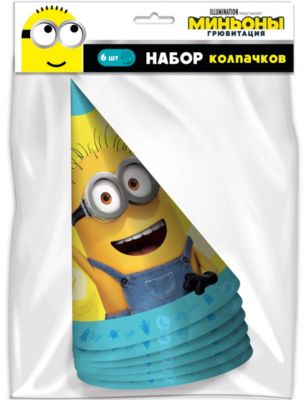 Набор колпачков ND Play Minions 2, 6 шт
