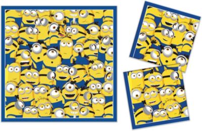 Салфетки бумажные трехслойные ND Play Minions 2, 12 шт