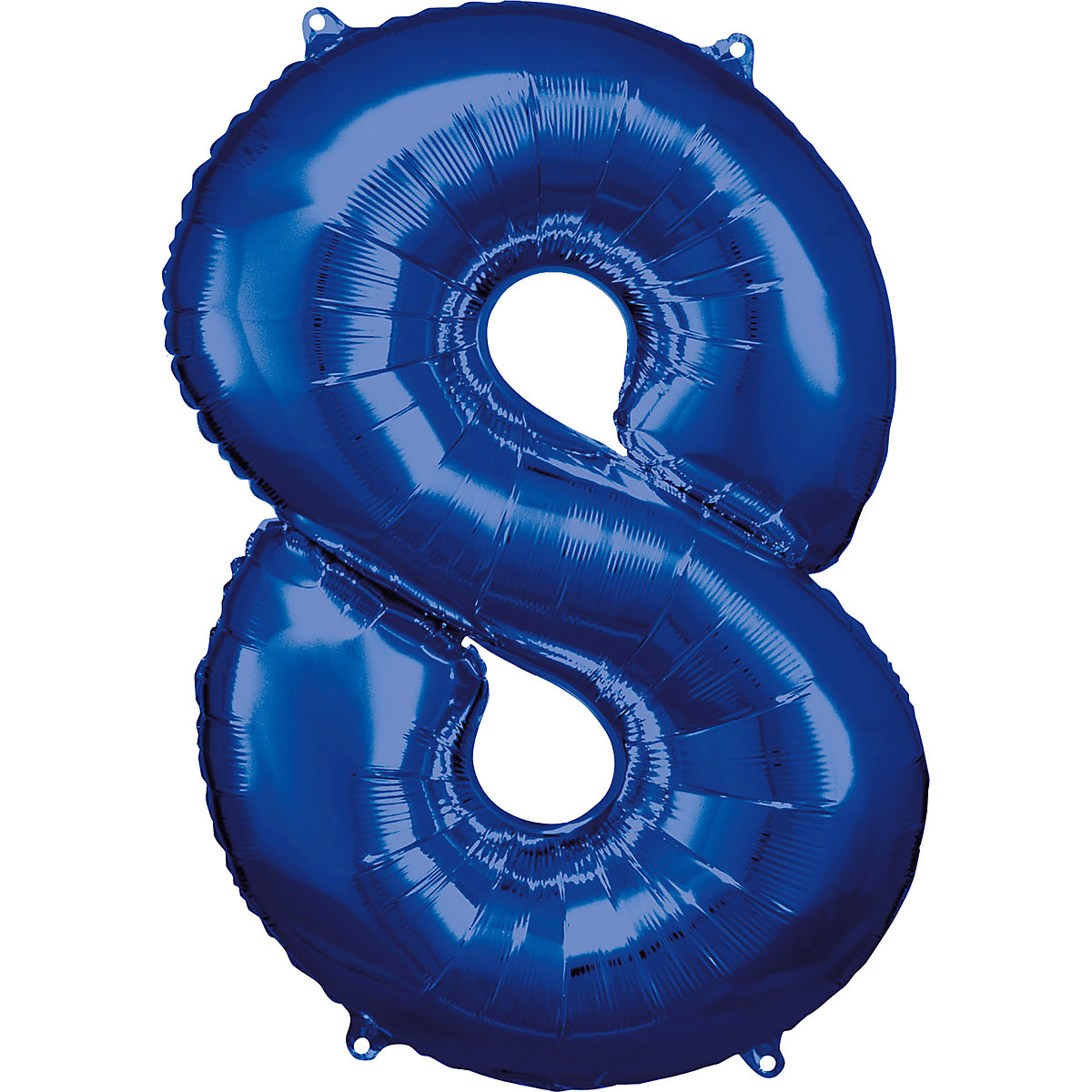 Riethmüller Folienballon dunkelblau Zahl 8 86 cm