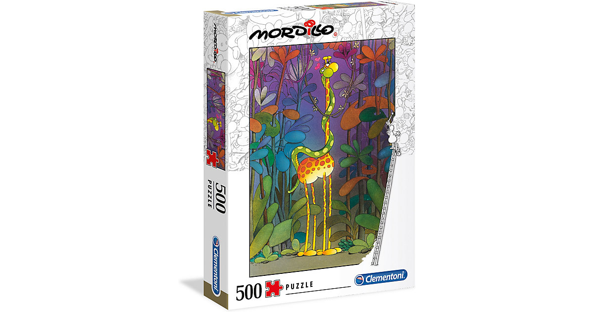 Puzzles: Clementoni Puzzle 500 Teile Mordillo Collection - Der Lover