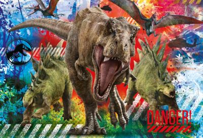 Puzzle 60 Teile, Maxi - Jurassic World 2