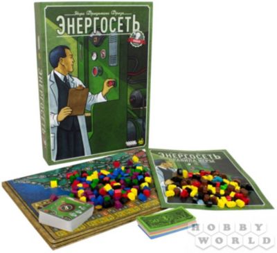 Настольная игра Hobby World "Энергосеть. Новая редакция"