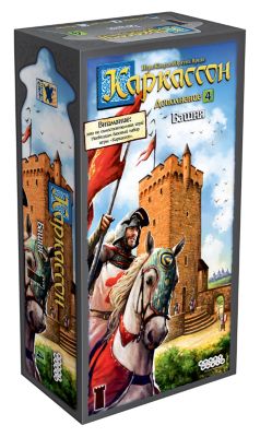 Дополнение к настольной игре Каркассон  Hobby World "Каркассон 4: Башня"