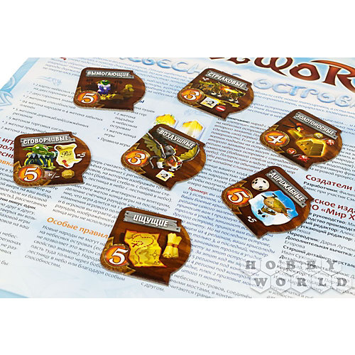 Дополнение к настольной игре Small World Hobby World Small World: Небесные острова от Hobby World