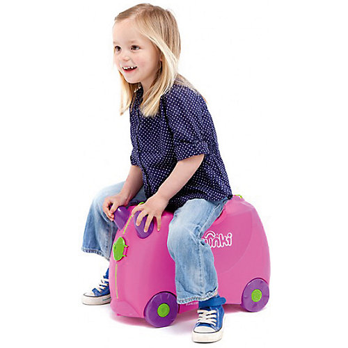 Чемодан на колесиках "Розовый" от TRUNKI