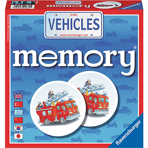 Настольная игра Ravensburger "Мемори: транспорт"