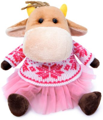 Мягкая игрушка BudiBasa "Ганя Герефорд", 17 см