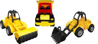 Набор машинок Terides для укладки асфальта, 3 шт, 43 см