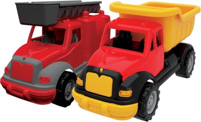 Набор машинок Terides Грузовик и пожарная машина, 30 см