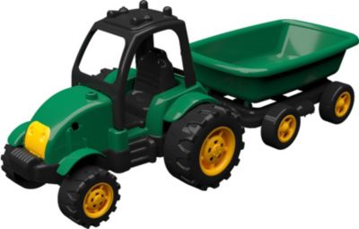 Машинка Terides Трактор с прицепом, 50 см